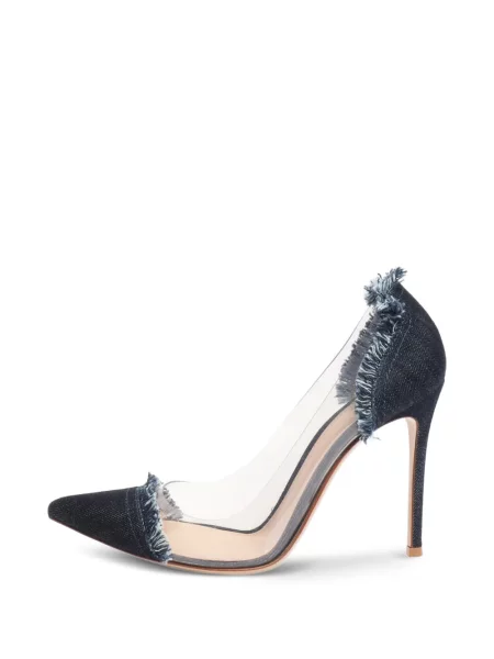 Pantofi cu toc Gianvito Rossi albastru
