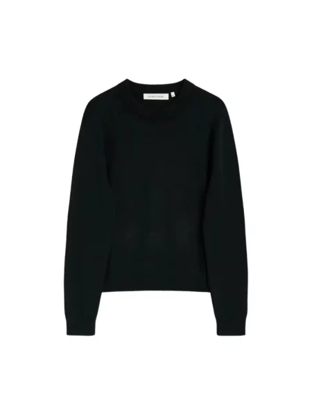 Sweter Sunflower wełniany czarny