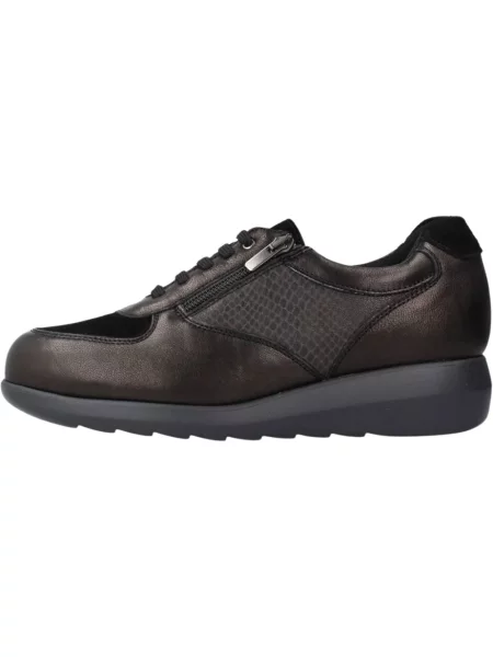 Sneakersy Pinoso's skórzane czarne