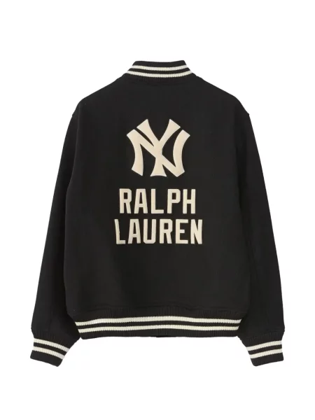 Kašmyro megztinis Polo Ralph Lauren su autografu juoda