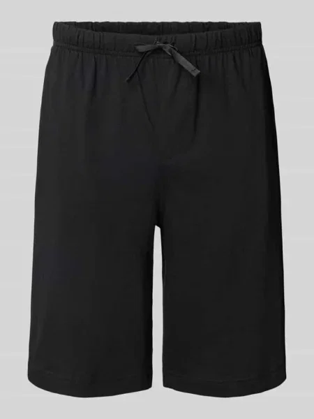Szorty z dżerseju z wyhaftowanym logo Polo Ralph Lauren Underwear czarne