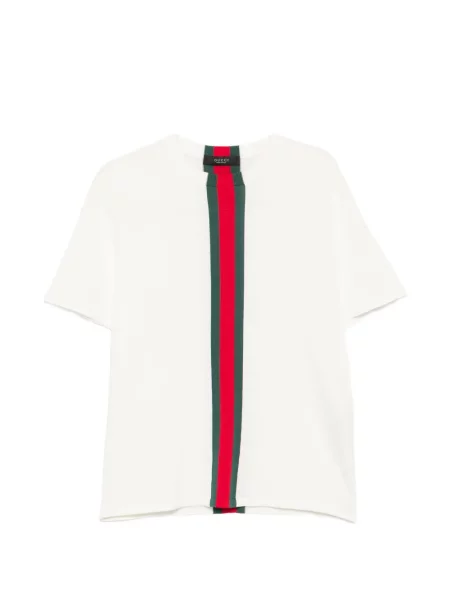 Πλεκτή μπλούζα Gucci λευκό