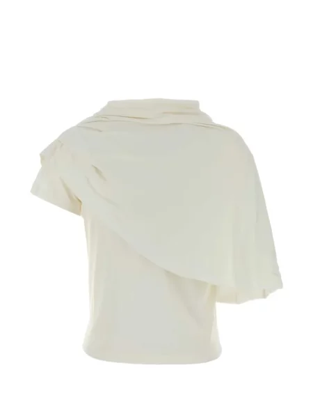 Tricou Magda Butrym asimetric drapate