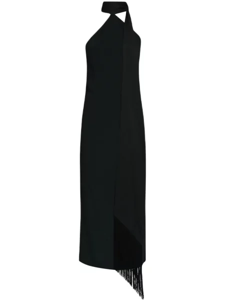 Sukienka midi Taller Marmo do kolan garniturowa czarna