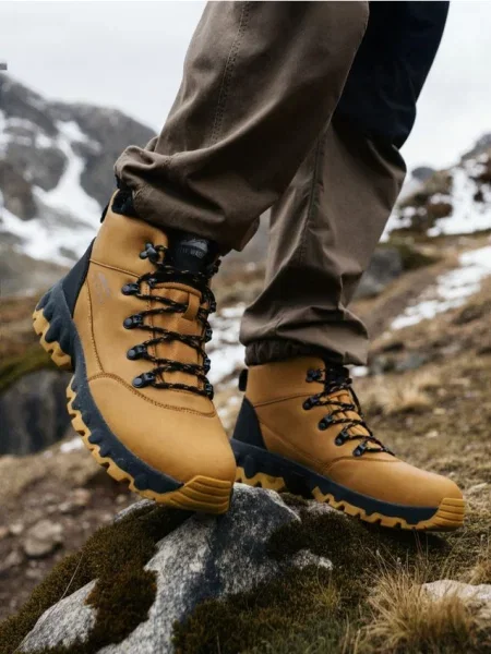 Черевики вище щиколотки золотисто-коричневий коричневі