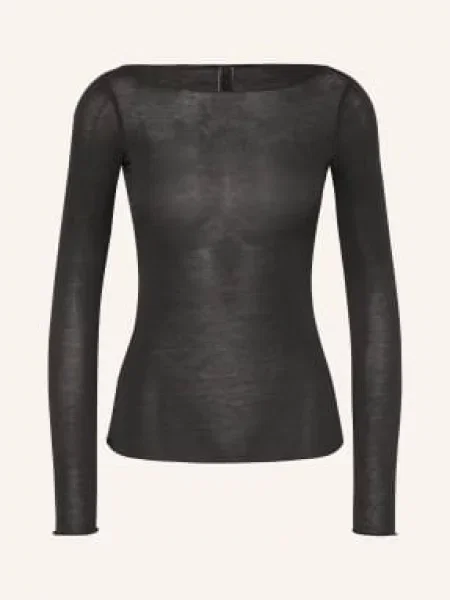 Skims Koszulka Typu Lounge Sheer Modal schwarz