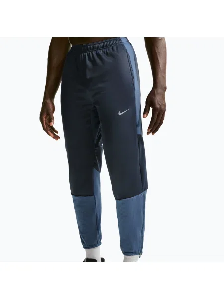 Pantaloni de alergare pentru bărbați Nike Challenger Therma-Fit Winterized thunder blue albastru