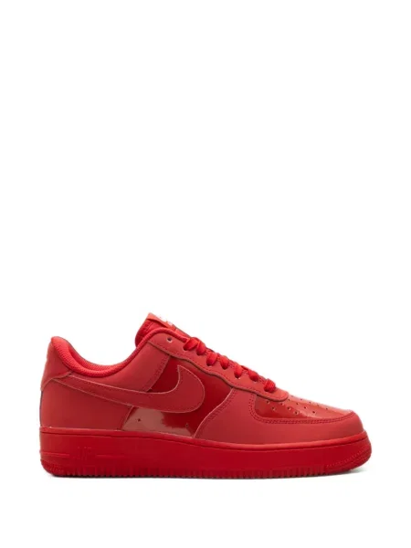Sneakerși Nike Air Force 1 cu broderie roșu