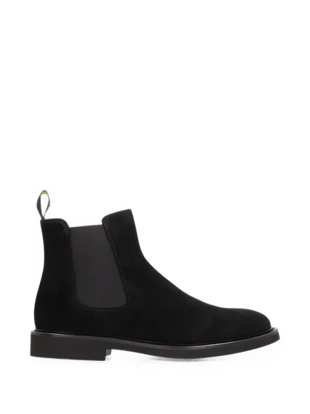Botine chelsea Doucal's cu imagine negru