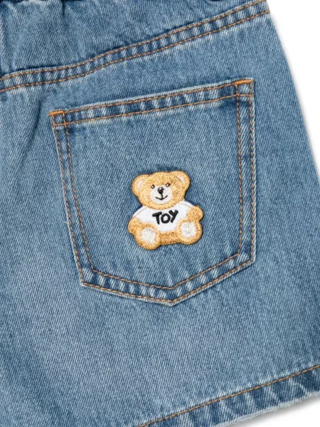 Szorty dziecięce Moschino niebieskie
