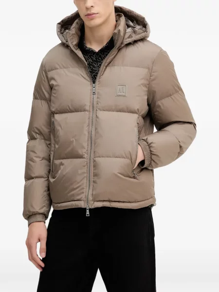 Geacă cu puf Armani Exchange cu glugă
