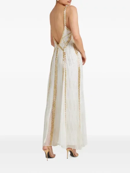 Rochie midi Temperley London alb