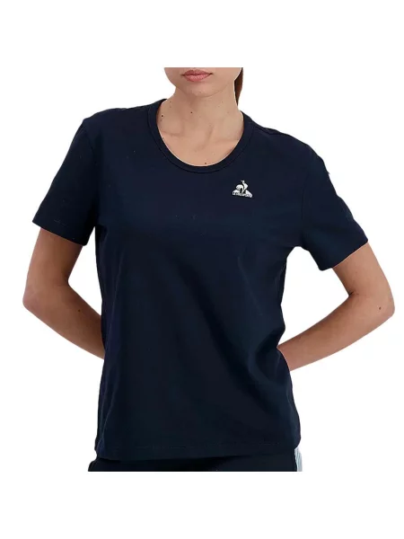 T-shirt Le Coq Sportif Heritage Marine niebieska