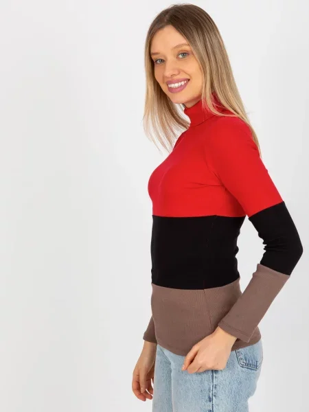 Bluză Fashionhunters roșu