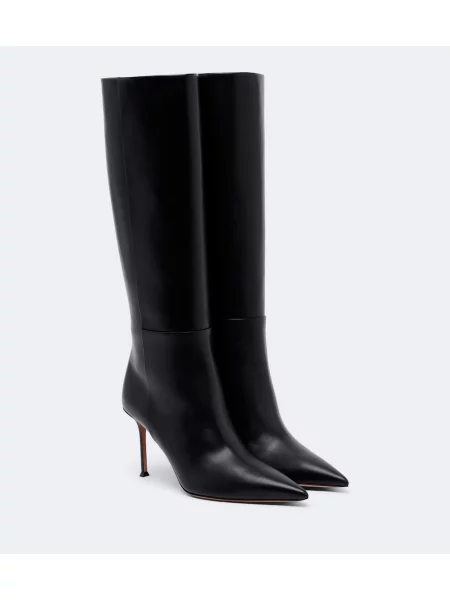 Cizme Aquazzura din piele negru