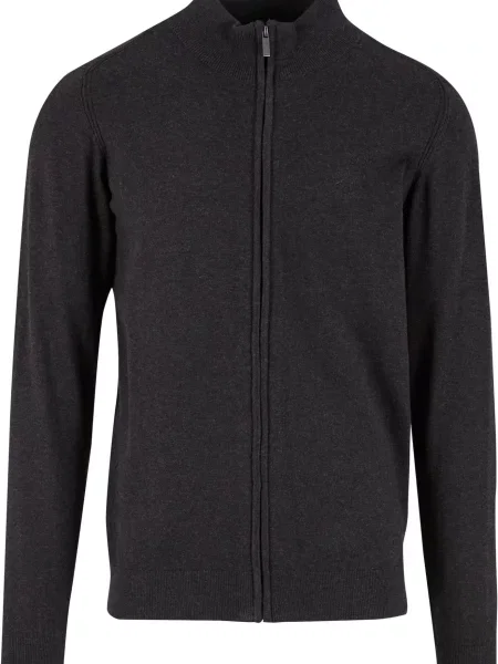 INDICODE JEANS Geacă tricotată Tinos închis gri