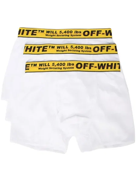 Boxerky Off-white bílé