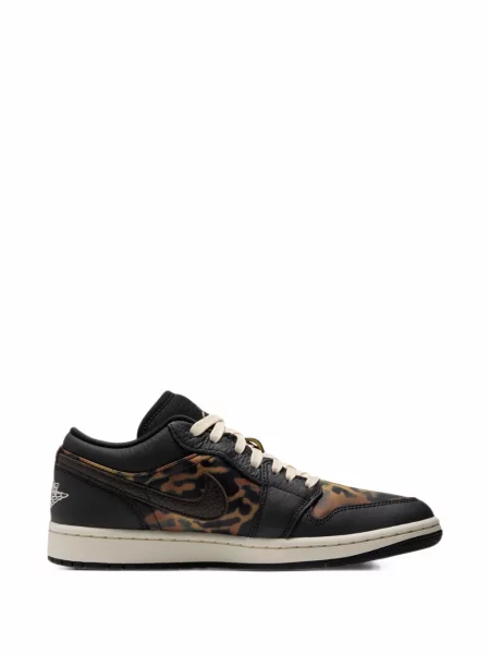 Sneakerși Jordan Air Jordan 1 cu imagine cu model leopard negru