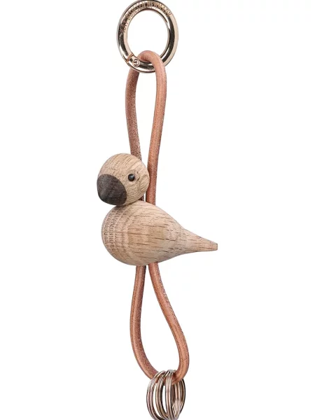 Obesek za ključe Kay Bojesen rjava