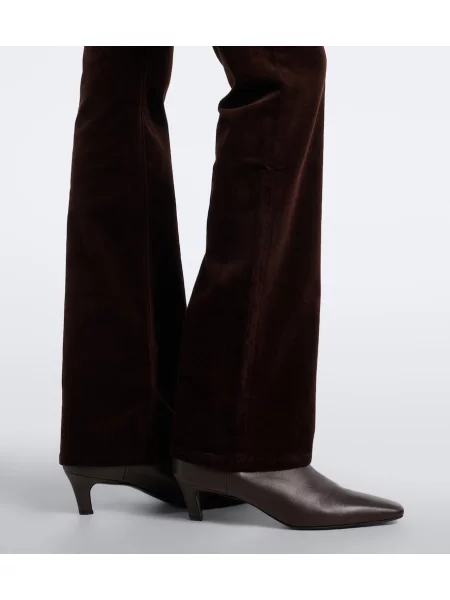Pantaloni Frame de catifea cord maro