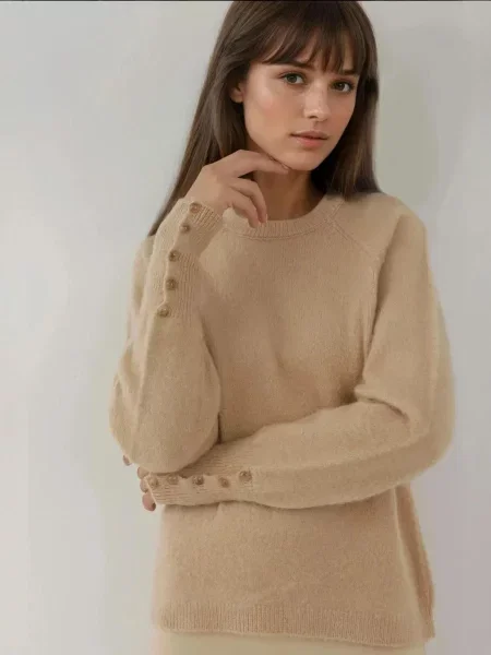 Hiccup Pulover Pullover' bež