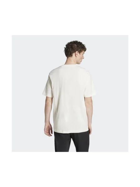 Adidas T-shirt Lounge Slides Graphic Pocket Regular Fit bijela