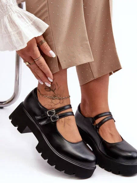 Маратонки Boto с нисък ток черно