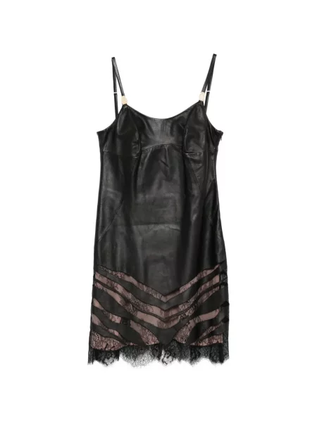 Rochie mini Just Cavalli din dantelă negru
