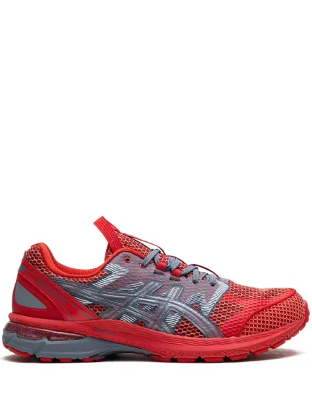 Sneakerși Asics Tiger din crep roșu