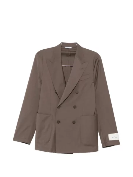 Costum Manuel Ritz cu două rânduri de nasturi de costum maro