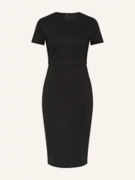 Liu Jo Sukienka Z Dżerseju schwarz czarna