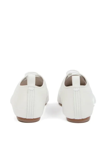 Pantofi derby Maison Margiela din piele alb