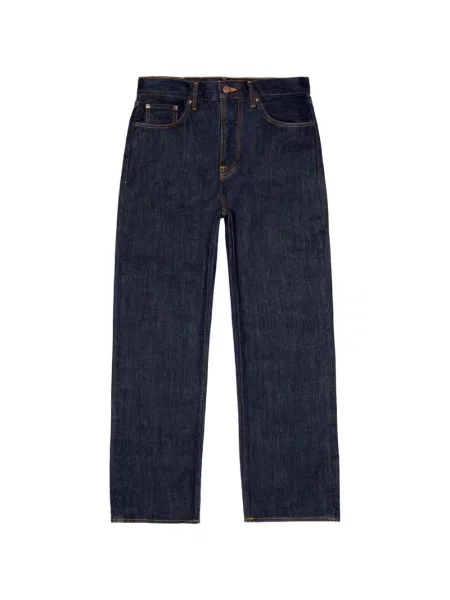 Blugi cu picior larg Nudie Jeans albastru