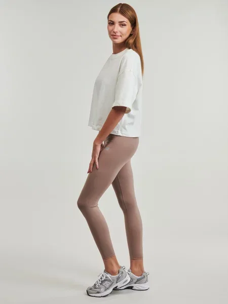 Tajice New Balance visoki struk smeđa