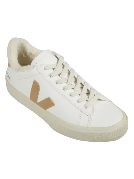 Sneakersy Veja Campo skórzane białe