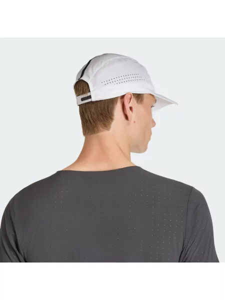 Kšiltovka Runningxadizero Lightweight CLIMACOOL bílá