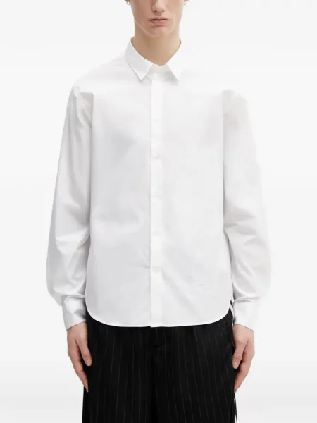 Cămașă Maison Kitsune cu broderie alb