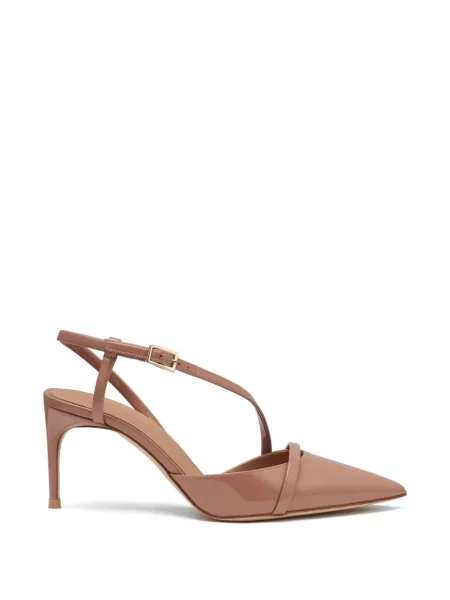 Pantofi cu toc Malone Souliers din piele slingback