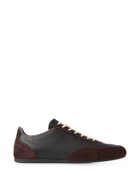 Sneakerși Jimmy Choo din piele negru