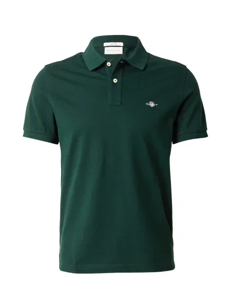 GANT Tricou închis verde