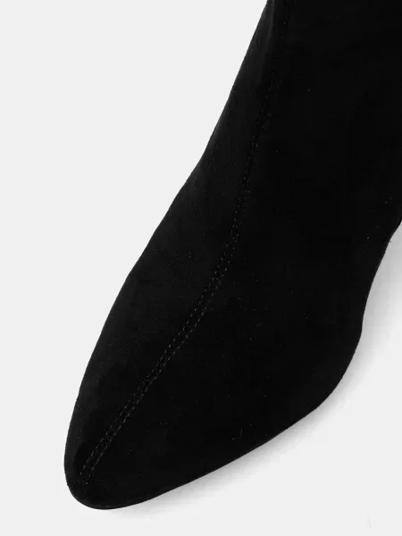 Замшевые сапоги Jeffrey Campbell черные