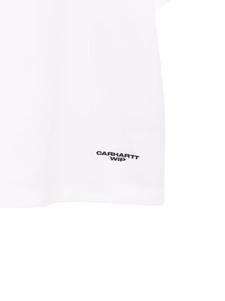Tricou Carhartt Wip cu imagine alb