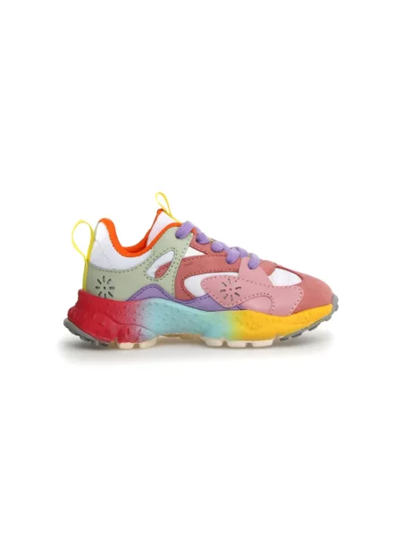 Sneakersy dziecięce Flower Mountain różowe