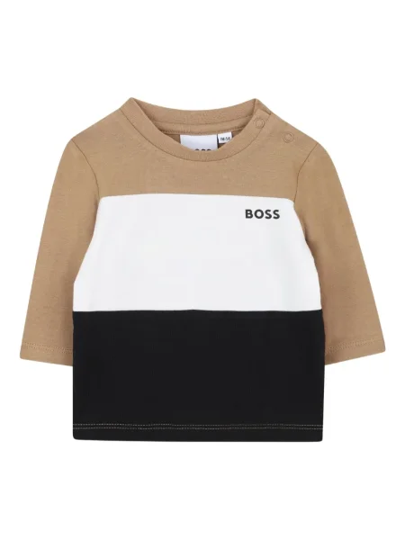Komplet dresowy dziecięcy Bosswear brązowy