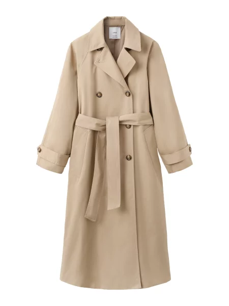 MANGO Palton de primăvară-toamnă Angela' bej