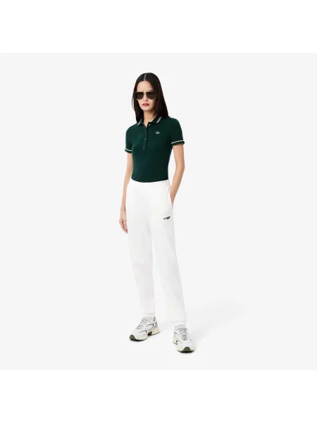 Lacoste спортивні штани Straight Fit білі