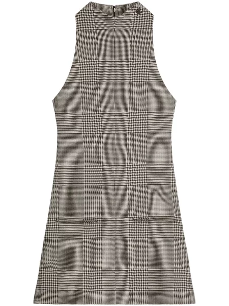 Rochie fără mâneci Courreges fără mâneci de costum negru