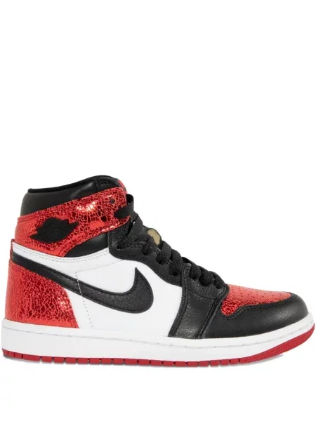 Sneakersy Jordan Air Jordan 1 skórzane retro czerwone