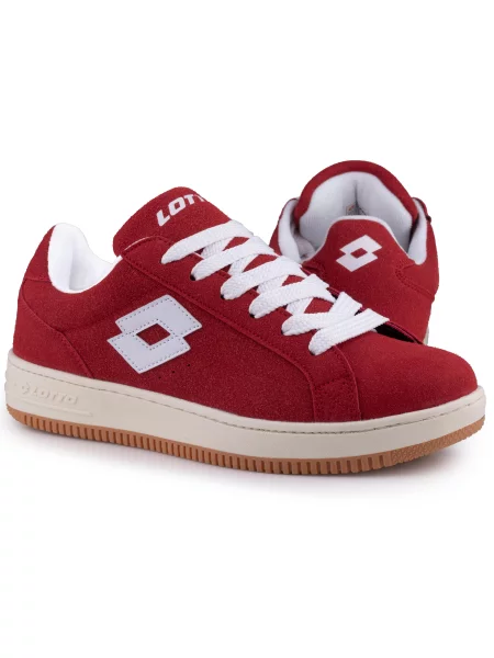 Buty spotowe trampki Lotto YARIN czerwone