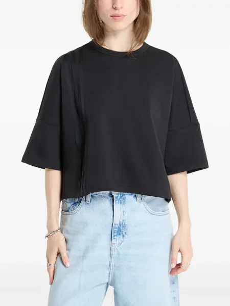 Koszulka Adidas z zamkiem błyskawicznym do połowy czerwona